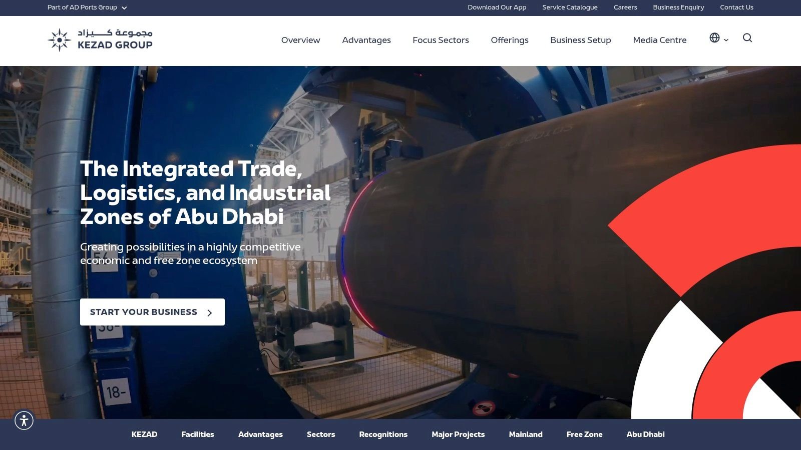 KEZAD Group (Khalifa Industrial Zone & Khalifa Port Free Trade Zone)