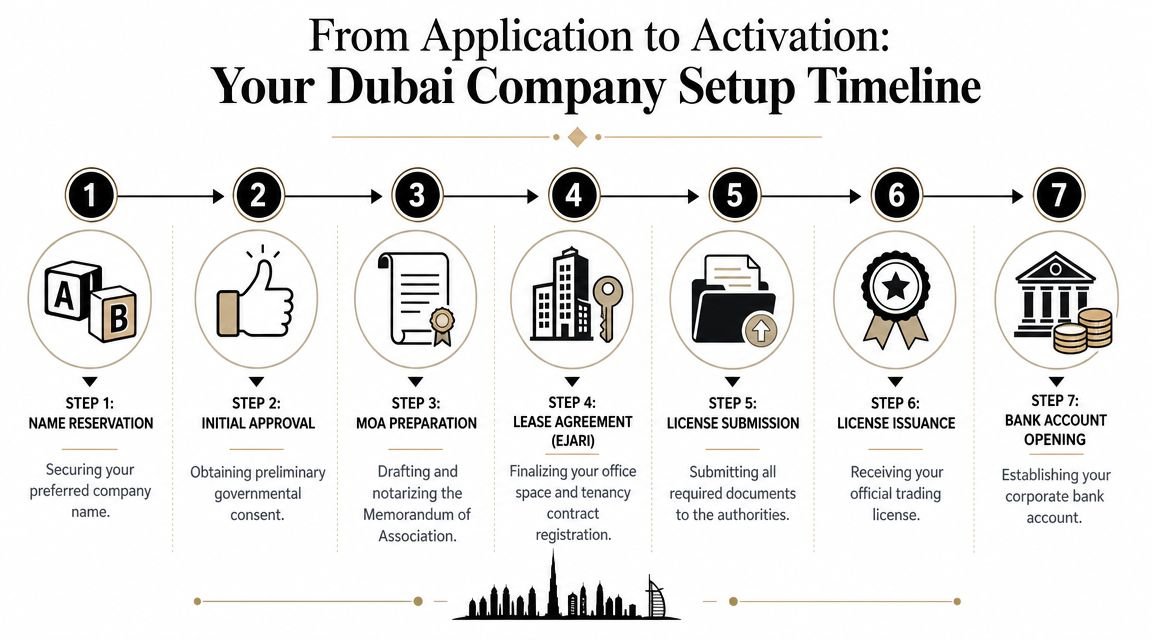 From Application to Activation Your Setup Timeline