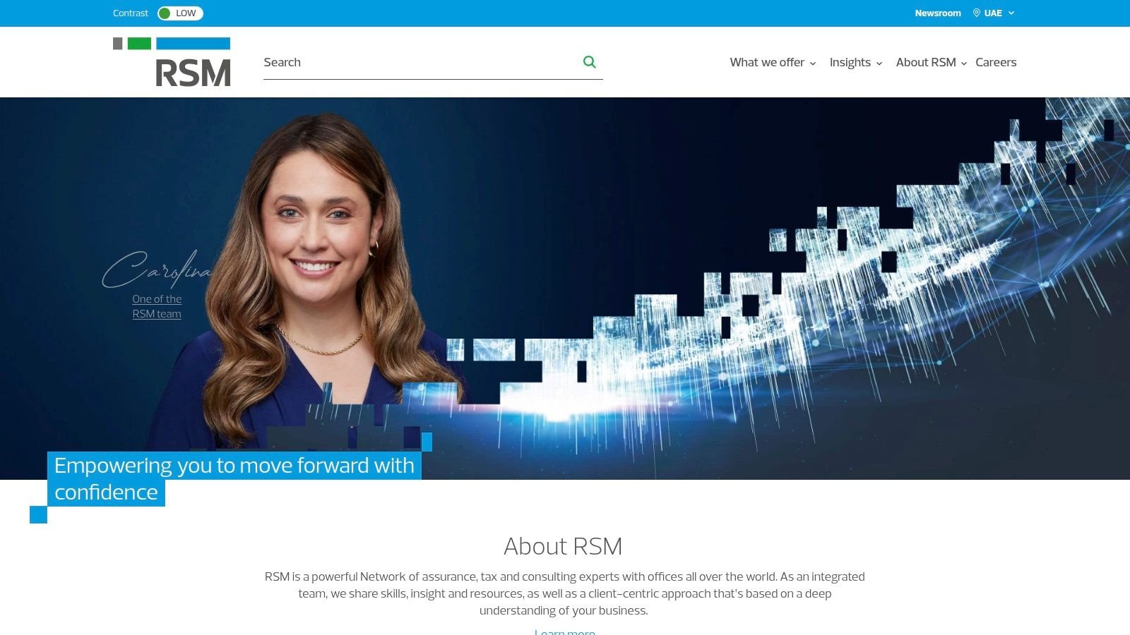 RSM UAE: The Partner-Led Advisor