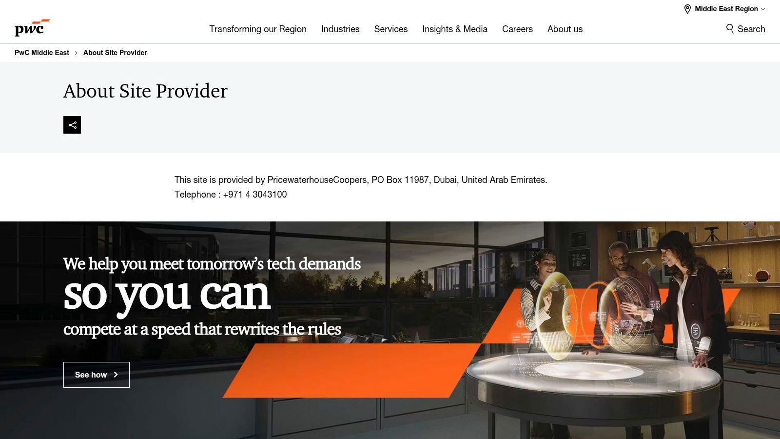 PwC Middle East: The Global Assurance Leader