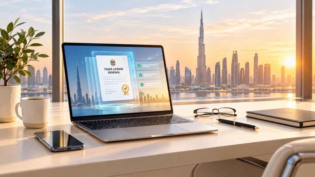 Dubai Trade License Renewal Online
